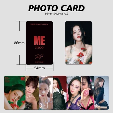 Bộ 8 Photocards Blackpink Jisoo Lisa Jennie Rose LALISA LOMO - Thẻ sưu tập, Bưu thiếp, Giá chỉ 38.280₫ 5