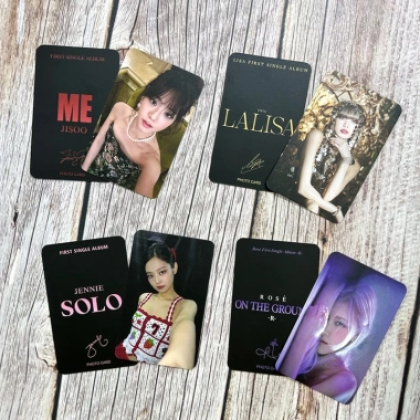 Bộ 8 Photocards Blackpink Jisoo Lisa Jennie Rose LALISA LOMO - Thẻ sưu tập, Bưu thiếp, Giá chỉ 38.280₫ 7