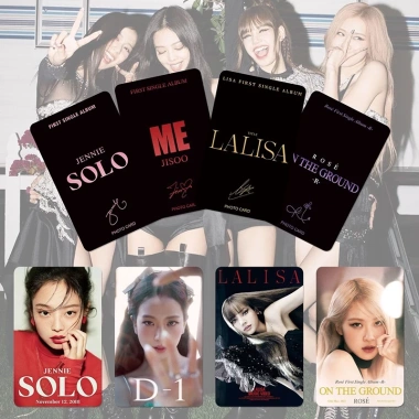 Bộ 8 Photocards Blackpink Jisoo Lisa Jennie Rose LALISA LOMO - Thẻ sưu tập, Bưu thiếp, Giá chỉ 38.280₫ 9
