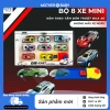 Bộ 8 xe mô hình đua thể thao kim loại - Đồ chơi đua xe bằng máy phóng cho bé trai, giá 55.463 VND