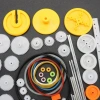Bộ 82 bánh răng nhựa EHES - Dụng cụ DIY mô hình ô tô, robot, đồ chơi - Giá 84.651₫ 6