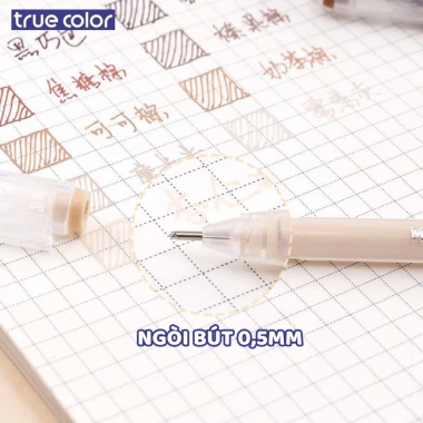 Bộ 9 Bút Gel Lango 0.5mm - Đa Màu, Mực Đều Đẹp, Viết Êm Trơn, Giá 45.000đ