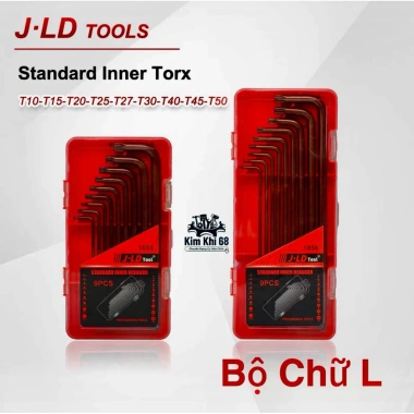 Bộ 9 chìa khóa lục giác dài JLD T10‑T50 (S2) Giá 135.000 VND chất lượng đa năng 4