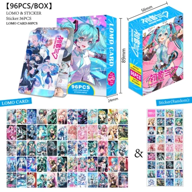 Bộ 92-96 Card Manhwa Manga Solo Leveling, Jinx, Hatsune Miku, ONE PIECE – Sticker, Photocards, Giá chỉ 32.054₫