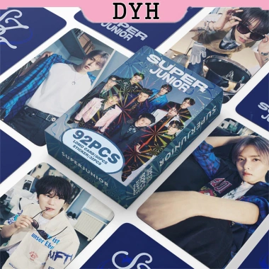 Bộ 92 Photocard Super Junior LOMO - Thẻ Dán Sưu Tập Giá Ưu Đãi 66.000 VND