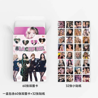 Bộ 92 Photocards Blackpink LOMO – Hộp album KPOP, thẻ dán, giảm còn 66.000₫