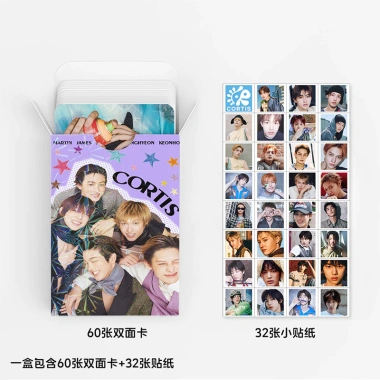Bộ 92 Photocards KPOP CORTIS 2.026 LOMO Sticker - Giá chỉ 66.000₫, sưu tập độc đáo 7