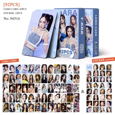 Bộ 92 Photocards T-ARA Album KPOP LOMO - Thẻ Miếng Dán Sưu Tập, Giá 66.000₫