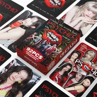Bộ 92 Thẻ KPOP BÉMONSTER Photocards PSYCHO LOMO - Hộp Sưu Tập Sticker, giá 66.000₫