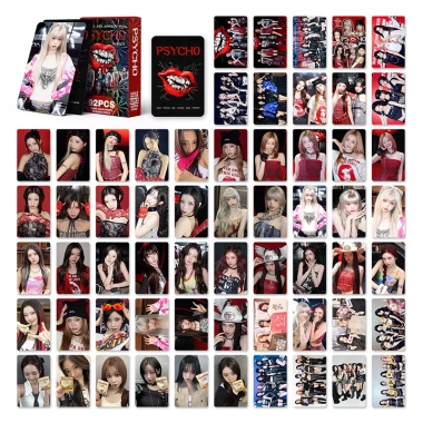 Bộ 92 Thẻ KPOP BÉMONSTER Photocards PSYCHO LOMO - Hộp Sưu Tập Sticker, giá 66.000₫