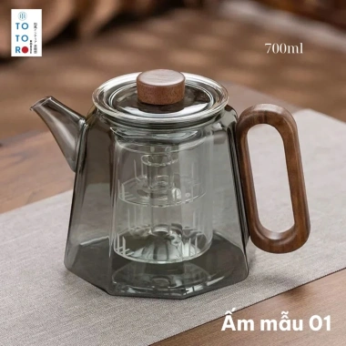 Bộ Ấm 2in1 Vân Gỗ Óc Chó Cao Cấp 4 Món Đun & Pha Trà TOTOROHOUSE - 668.000₫ 10 Bộ Ấm 2in1 Vân Gỗ Óc Chó Cao Cấp 4 Món Đun & Pha Trà TOTOROHOUSE - 668.000₫ 10
