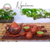 Bộ ấm chén Bát Tràng đắp nổi khay lá sen sang trọng, giá ưu đãi 430.000 VND 4