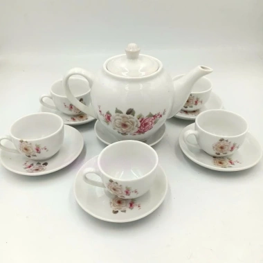 Bộ ấm chén Bát Tràng hoa cỏ mùa xuân – Đẹp cho trà ngày Tết, giảm còn 149.000đ 8