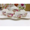 Bộ ấm chén có khay hoa hồng sang trọng - Pha trà cao cấp, giảm giá 439.000₫, chất liệu cao cấp, thiết kế tinh tế
