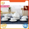 Bộ ấm chén gốm sứ Camellia phong cách Hàn Quốc, họa tiết sang trọng - 209.000đ