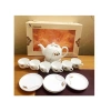 Bộ ấm chén gốm sứ Camellia phong cách Hàn Quốc, họa tiết sang trọng - 209.000đ 5