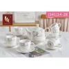 Bộ ấm chén gốm sứ Camellia phong cách Hàn Quốc, họa tiết sang trọng - 209.000đ 7