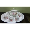 Bộ ấm chén Hải Dương 1 ấm 6 chén HOA TÍM A1 - Giá chỉ 88.000đ, hàng tồn kho, không khay men