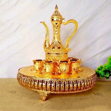 Bộ Ấm Chén Hợp Kim Cao Cấp VIP: Thiết kế sang trọng, giá ưu đãi 420.000₫