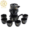 Bộ ấm chén Kiến Trấn Thiên Mục Men Hỏa Biến Sứ Siêu Cấp - Trà Đạo Huydecor, 245k 7