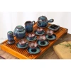 Bộ ấm chén men hỏa biến xanh lòng hoa cao cấp Bát Tràng - Giá chỉ 499.000₫, ưu đãi giảm từ 618.760₫ 4