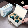 Bộ Ấm Chén Men Ngọc Thuỷ Cao Cấp Hộp Quà Tặng 4 Chén Sang Trọng Ấm Pha Trà 244k