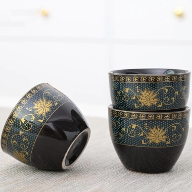 Bộ ấm chén pha trà cối xay 8 chi tiết gốm sứ cao cấp hộp sang trọng chỉ 224k