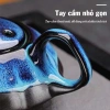 Bộ ấm chén pha trà gốm men hoả biến xanh ngọc 6 món sang trọng - quà khai trương công ty, giảm còn 43.120₫ 7