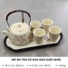 Bộ Ấm Chén Pha Trà Gốm Sứ - Set Ấm Trà Cổ Điển, Trang Trí Phòng Khách, Giá 260k 7