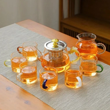 Bộ Ấm Chén Pha Trà Thủy Tinh Cao Cấp - Thiết Kế Sang Trọng, Chịu Nhiệt Tốt, Giá Ưu Đãi 377.382₫ 7 Bộ Ấm Chén Pha Trà Thủy Tinh Cao Cấp - Thiết Kế Sang Trọng, Chịu Nhiệt Tốt, Giá Ưu Đãi 377.382₫ 7