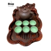 Bộ ấm chén trà cao cấp và khay ông thần tài sang trọng - Giá 256.000 VND 2