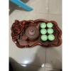 Bộ ấm chén trà cao cấp và khay ông thần tài sang trọng - Giá 256.000 VND 4