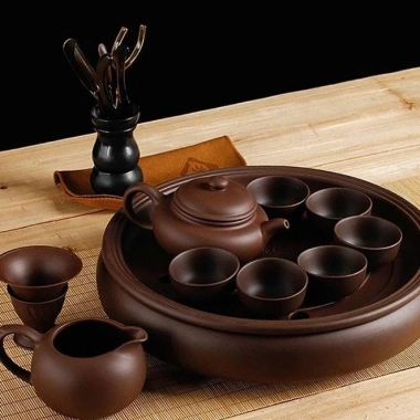 Bộ ấm chén trà đạo cao cấp, bộ ấm trà tử sa - Giá ưu đãi 429.000₫, chất liệu sang trọng, thiết kế tinh tế