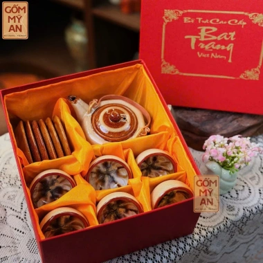 Bộ ấm chén trà Gốm sứ Bát Tràng men hoa biến màu Nâu Cát cao cấp - An toàn, chỉ 750.000đ 3 Bộ ấm chén trà Gốm sứ Bát Tràng men hoa biến màu Nâu Cát cao cấp - An toàn, chỉ 750.000đ 3