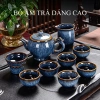 Bố ấm chén trà men cao cấp, bộ ấm chén sang trọng cho phòng khách, kèm hộp quà tặng, giá ưu đãi giảm 17% 4