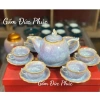 Bộ ấm chén trà Men Hoả Biến Hồng Phấn - Gốm sứ Bát Tràng cao cấp, chỉ 580.000₫ 3