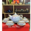 Bộ ấm chén trà Men Hoả Biến Hồng Phấn - Gốm sứ Bát Tràng cao cấp, chỉ 580.000₫ 5