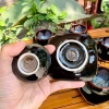 Bộ ấm chén trà Men Hoả Biến Nâu NNUT Nguyễn Văn Hải - Gốm sứ Bát Tràng cao cấp, thiết kế tinh tế, độc đáo, giảm giá 300k 8