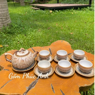 Bộ Ấm Chén Trà Men Hoả Biến Tuyết Nhung Gốm Sứ Bát Tràng Cao Cấp Giá 300.000đ 10 Bộ Ấm Chén Trà Men Hoả Biến Tuyết Nhung Gốm Sứ Bát Tràng Cao Cấp Giá 300.000đ 10