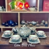 Bộ Ấm Chén Trà Men Hoạt Biến Quả Hồng Thạch - Gốm Sứ Bát Tràng Cao Cấp, Giá 330k 6