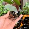 Bộ Ấm Chén Uống Trà Bát Tràng Cao Cấp Vinh Hoa Phú Quý Men Hoả Biến Kẻ Vàng Kim - Giá ưu đãi 275.000₫ 8