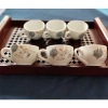 Bộ ấm chén uống trà họa tiết hoa hồng Bát Tràng – Đẹp, 79.000₫ 6
