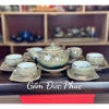 Bộ Ấm Chén Uống Trà Men Hoả Biến Xanh Ngọc Thạch - Gốm Sứ Bát Tràng Cao Cấp 2