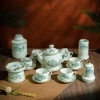 Bộ Ấm Chén Uông Trà Men Kem Hoa - Gốm Sứ Bát Tràng Cao Cấp, Giá chỉ 248.000₫ 3