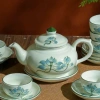 Bộ Ấm Chén Uông Trà Men Kem Hoa - Gốm Sứ Bát Tràng Cao Cấp, Giá chỉ 248.000₫ 8