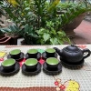 Bộ âm chén uống trà Tử Sa vẽ hoa thủ công Gốm sứ Bát Tràng cao cấp, giảm còn 250k 5
