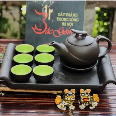 Bộ âm chén uống trà Tử Sa vẽ hoa thủ công Gốm sứ Bát Tràng cao cấp, giảm còn 250k 7 Bộ âm chén uống trà Tử Sa vẽ hoa thủ công Gốm sứ Bát Tràng cao cấp, giảm còn 250k 7