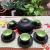 Bộ âm chén uống trà Tử Sa vẽ hoa thủ công Gốm sứ Bát Tràng cao cấp, giảm còn 250k 10