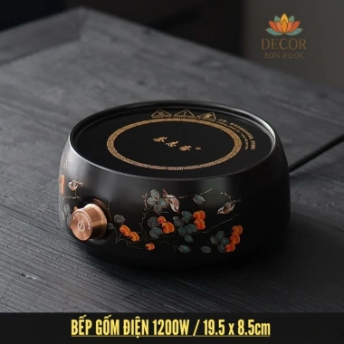 Bộ Ấm Pha Trà Điện Gốm Sứ, Bếp Đun Nước Giữ Nhiệt, Tiện Lợi – 663.320đ 10