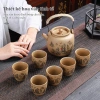 Bộ ấm pha trà gốm sứ FOFO phong cách Nhật Bản - Hộp quà tặng, chén trà cao cấp, 289.000₫ 2